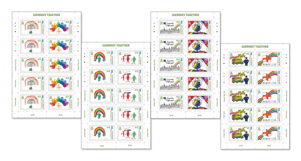 Sheets of 10